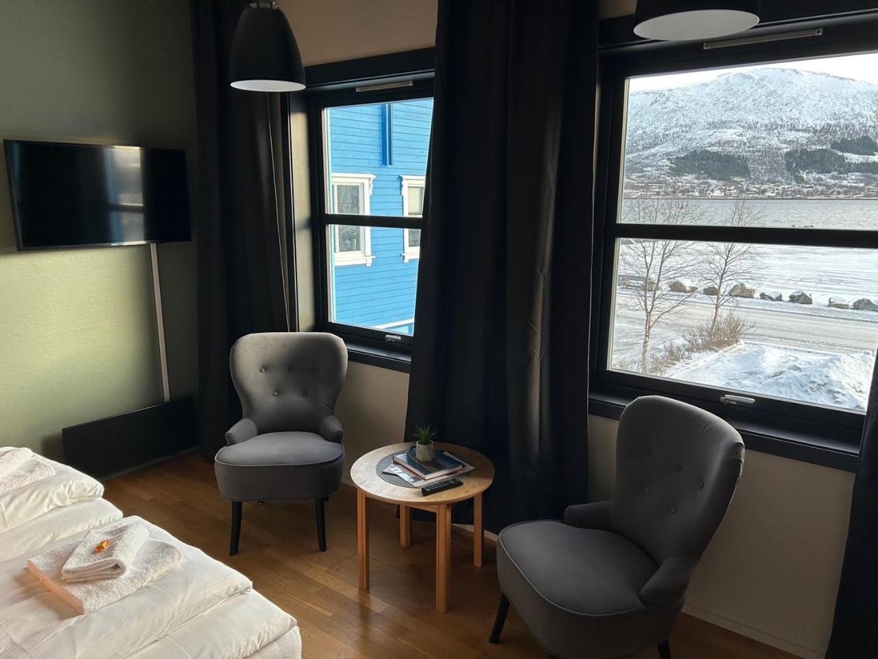 True Vesteralen Hotel ซอร์ทลันด์ ภายนอก รูปภาพ